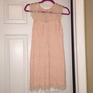L'ATISTE by Amy Pink Lace Dress